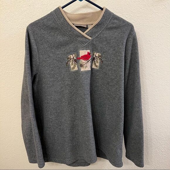 Croft & Barrow Long Sleeve Winter Style Sweatshirt Size 1X - Picture 1 of 4